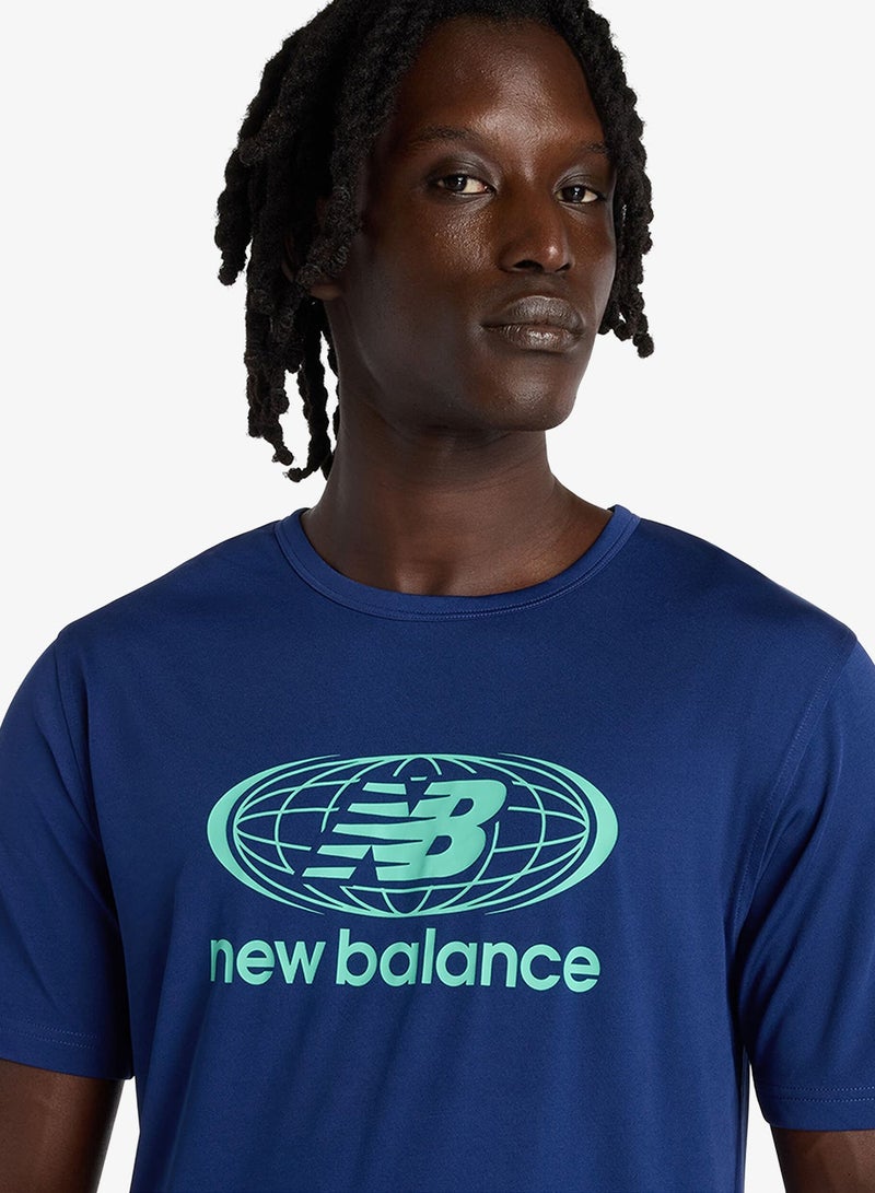 New Balance Utility Globe T-Shirt - Image 3