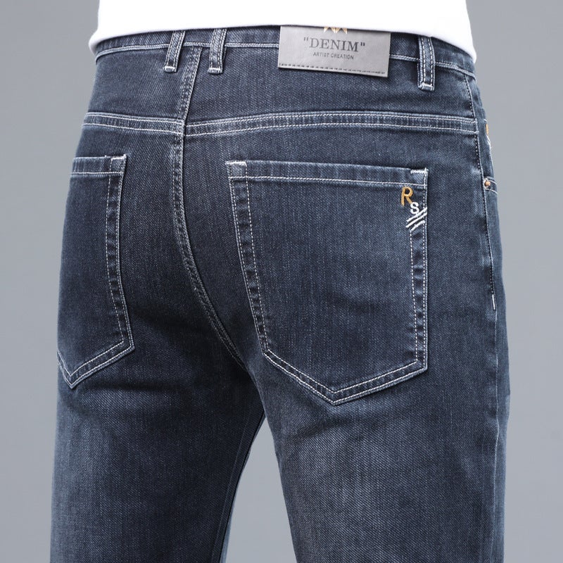 Unisex Casual Daily Denim Jeans - Image 3