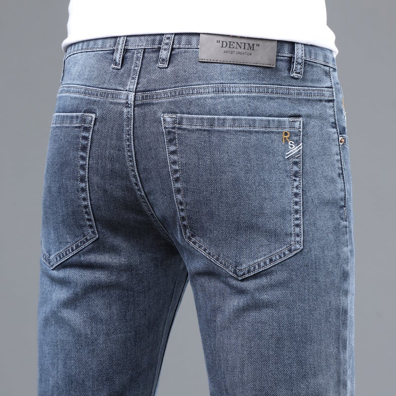 Unisex Casual Daily Denim Jeans - Image 2
