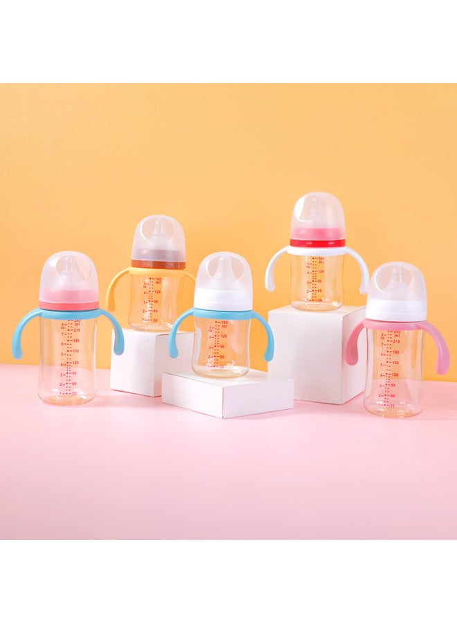Bei * Pro Wide Diameter PPSU Bottle Baby Neonatal Anti-flatulence Bottle Nipple Suit Baby Bottle-Capacity:5.0 Caliber Dust Cover (adapted To Shell* Model) Baby Bottle (transparent Color) (tooth Not Included) - Image 2