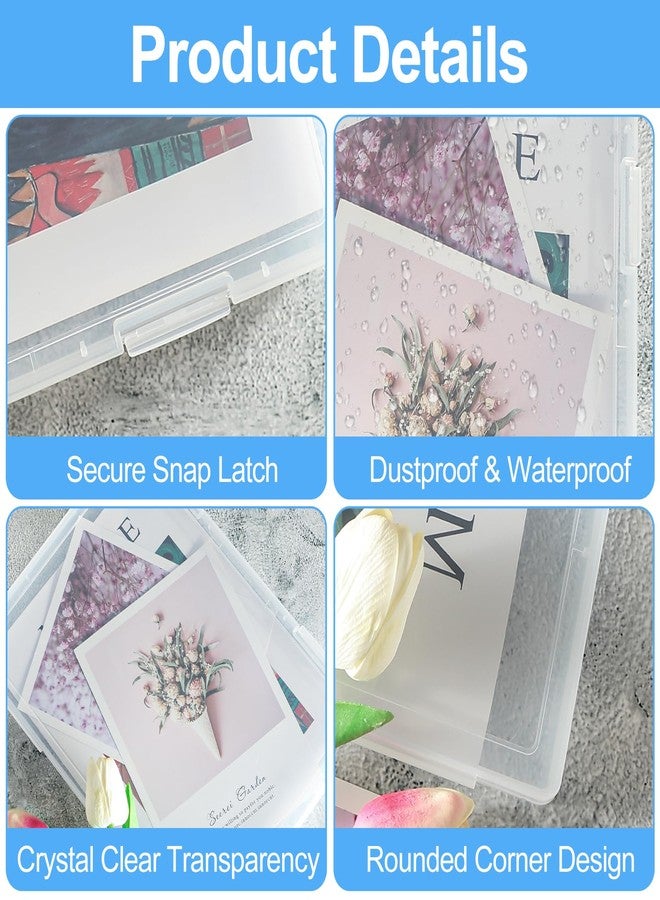 YCQDDA (1 PCS) Magazine Protectors for Collectors – Clear Magazine Display Case, Storage Box for Birth Certificates, Books, Newspapers, Comics – 12 x 9 x 0.8 inch - Image 3