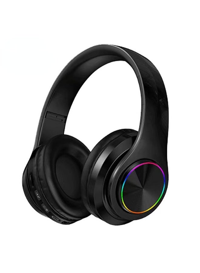 Head-Mounted Gaming Headphones Blutooth Surround Sound Stereo Wireless Earphone with Micro Phone PC Laptop Headset  - Image 1