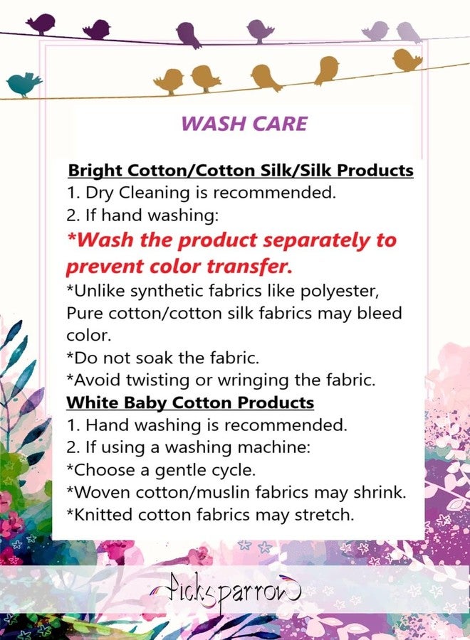 Picksparrow فستان ولباس تقليدي من الحرير من بيكسبارو للفتيات الصغيرات، مع عصابة رأس وجوارب (مقاسات: 0 شهر، 3 أشهر، لون وردي فاتح)، مطبوع - Image 5