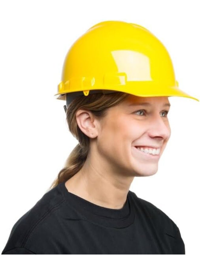 Royal Apex Royal Apex Adjustable Polyethylene 6-Point Industrial Safety Helmet - Protective Construction Work Cap For Industrial And Structural Workers (Pack Of 2 Yellow Helmet)  - Image 5
