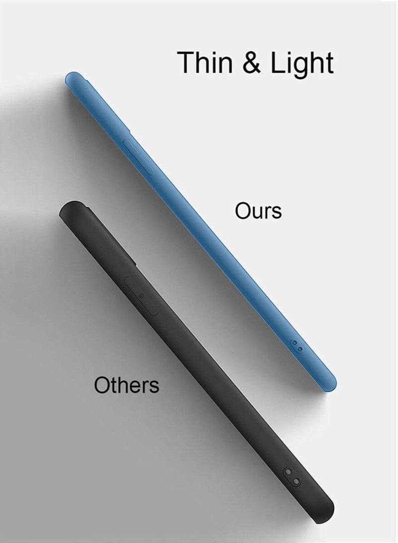 Techie جراب خلفي من السيليكون TPU أنيق من Techie لهاتف Honor X6a – تصميم نحيف وناعم وناعم – أزرق داكن - Image 5