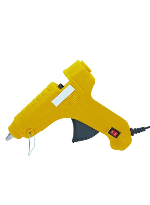 Hot Melt Glue Gun with 60W Triple Power, Fast and Practical for Arts and Crafts, Home Stamping, Toys, Repairs and Craft Projects - yellow