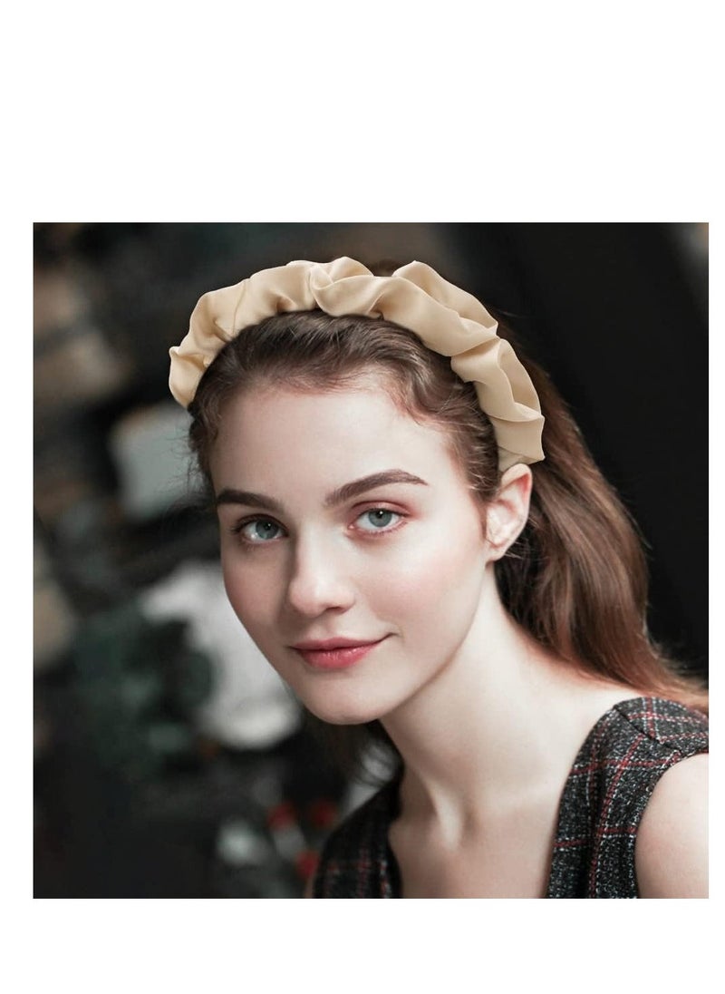 Head Bands for Women's Hair 3 Pcs Womens Headbands Silk Headband Non Slip Fashion Hair Bands Dressy Head Bands for women Girls - Image 3