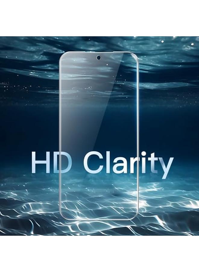 Jetech Screen Protector For Samsung Galaxy S23 Fe 6.4 Inch Fingerprint Compatible Tempered Glass Film Hd Clear 3 Pack - Image 5