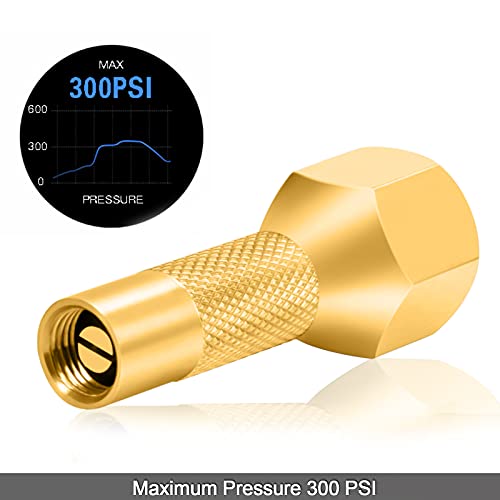 GODESON Air Chuck, Screw on Tire Inflator Nozzle for Tire Inflator Gauge Compressor Accessories, Twist-on Chucks(Pack of 2) - Image 4