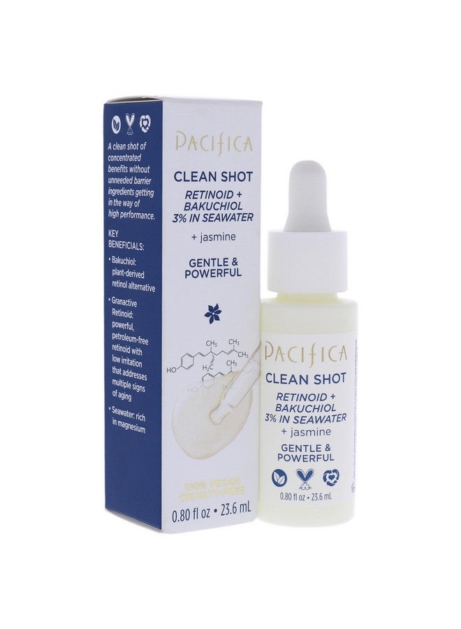 Pacifica Clean Shot Retinoid And Bakuchiol 3 Percent In Seawater Unisex 0.8 Oz - Image 3
