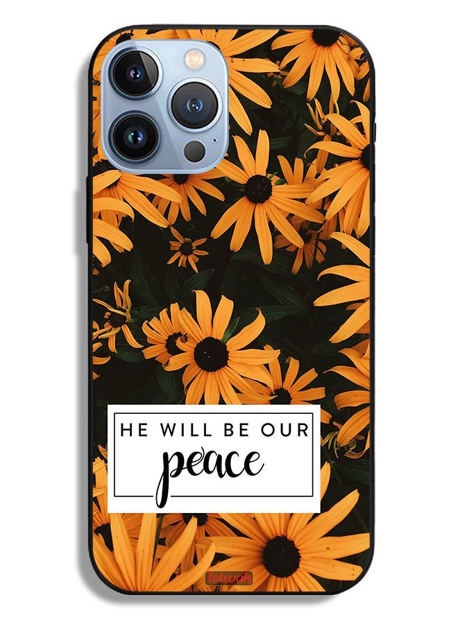 Tolwak Apple iPhone 13 Pro Max Protective Case He Will Be Our Peace - Image 2