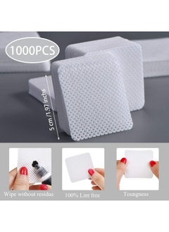 1000 Pieces Eyelash Extension Glue Wipes Eyelash Glue Cleaner Non Woven Fabric Glue Wipes Lash Supplies Accessories Tools For Eyelash Extension Glue And Nail Polish Bottle (White) - pzsku/Z3C464538FDA52AC2A7ABZ/45/_/1683269467/59923c9f-9fbc-40d8-8c5a-c1067293ff8a