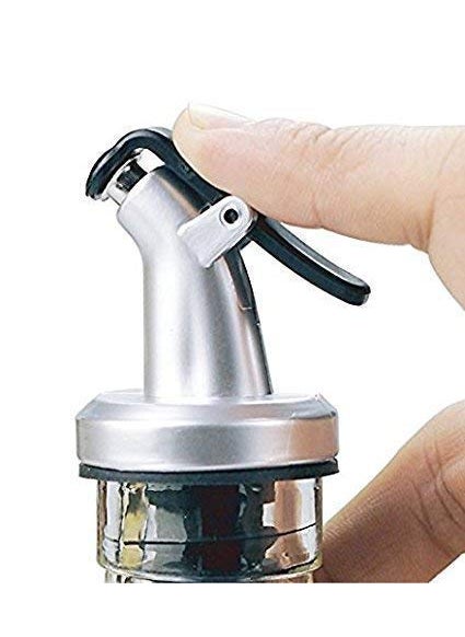 AP SALES AP SALES Glass Oil and Vinegar Storage Bottle Cruet Seasoning Set for Dining Table and Home and Kitchen Sauce Bottle Dispenser 500 ml 500 ml Transparent Pack of 2  - Image 5
