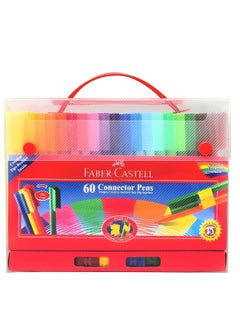 60-Piece Connector Pen Set Multicolor