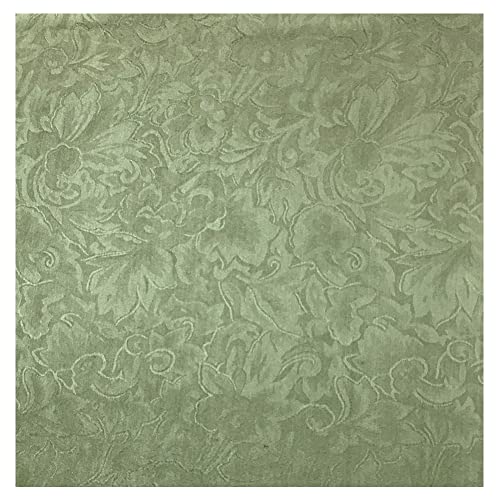 WYOMING TRADERS Casual Unisex Adult Lightweight Breathable Jacquard Sage Regular Silk Scarf, 34.5" - Image 1