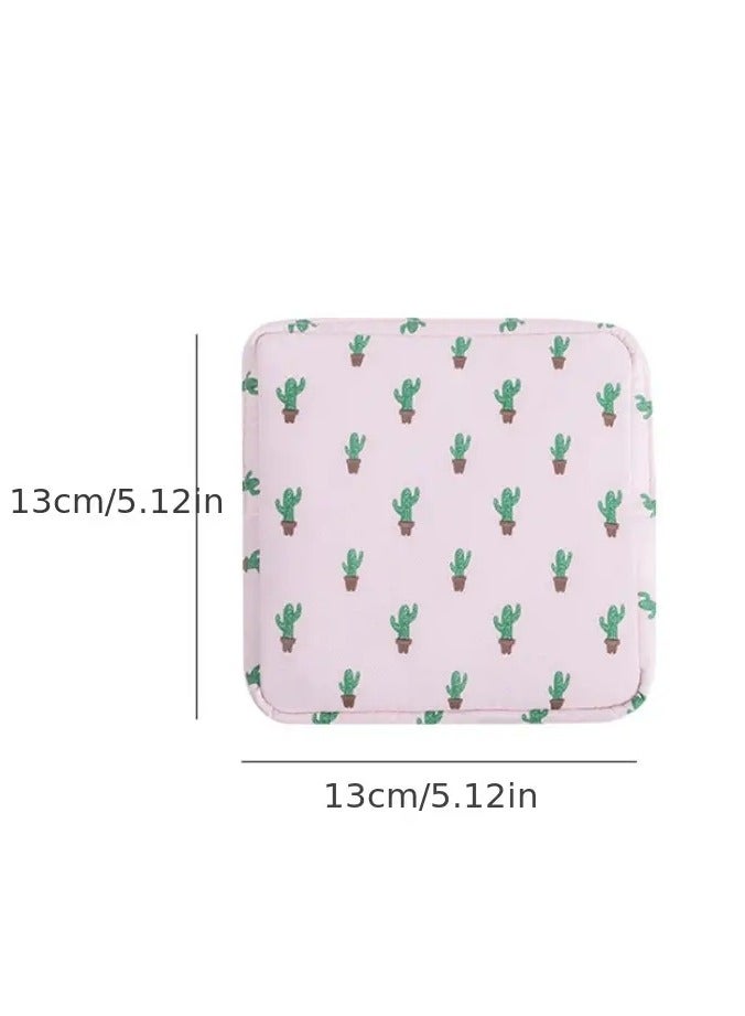 ORiTi Portable Tampon Pouch Convenient Sanitary Napkin Storage Bag for Women and Teens Perfect First Period Gift  - Image 3
