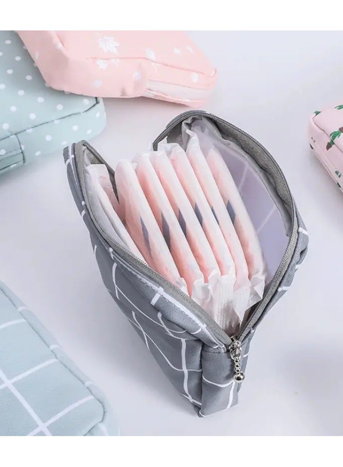 ORiTi Portable Tampon Pouch Convenient Sanitary Napkin Storage Bag for Women and Teens Perfect First Period Gift  - Image 4