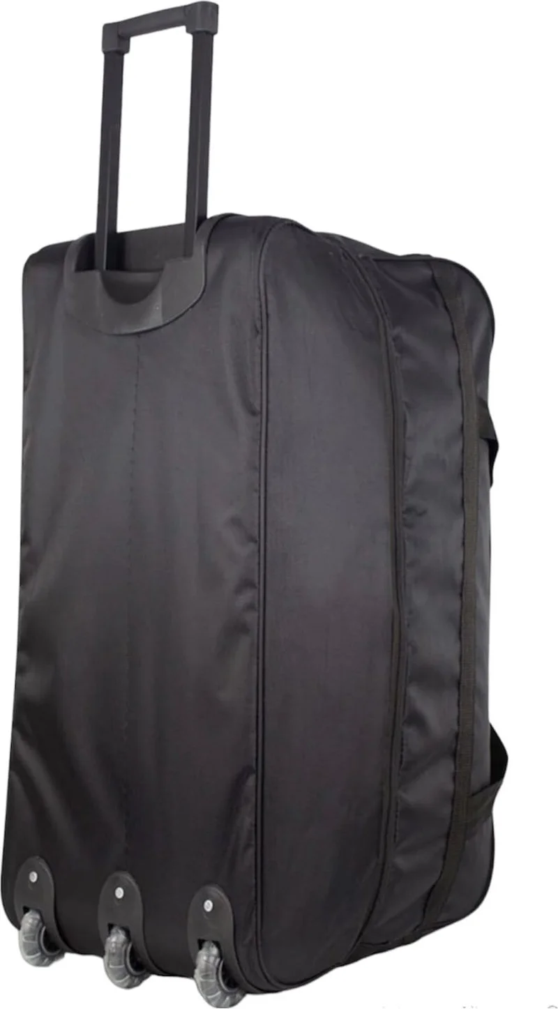 اسبويك 3 Wheeled Bellows Large Size Largest Size Foldable Luggage Suitcase