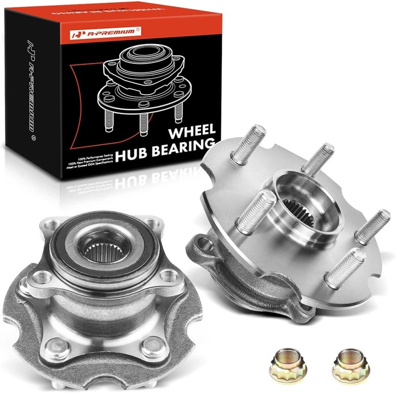 A-Premium Rear Wheel Bearing and Hub Assembly - Image 1