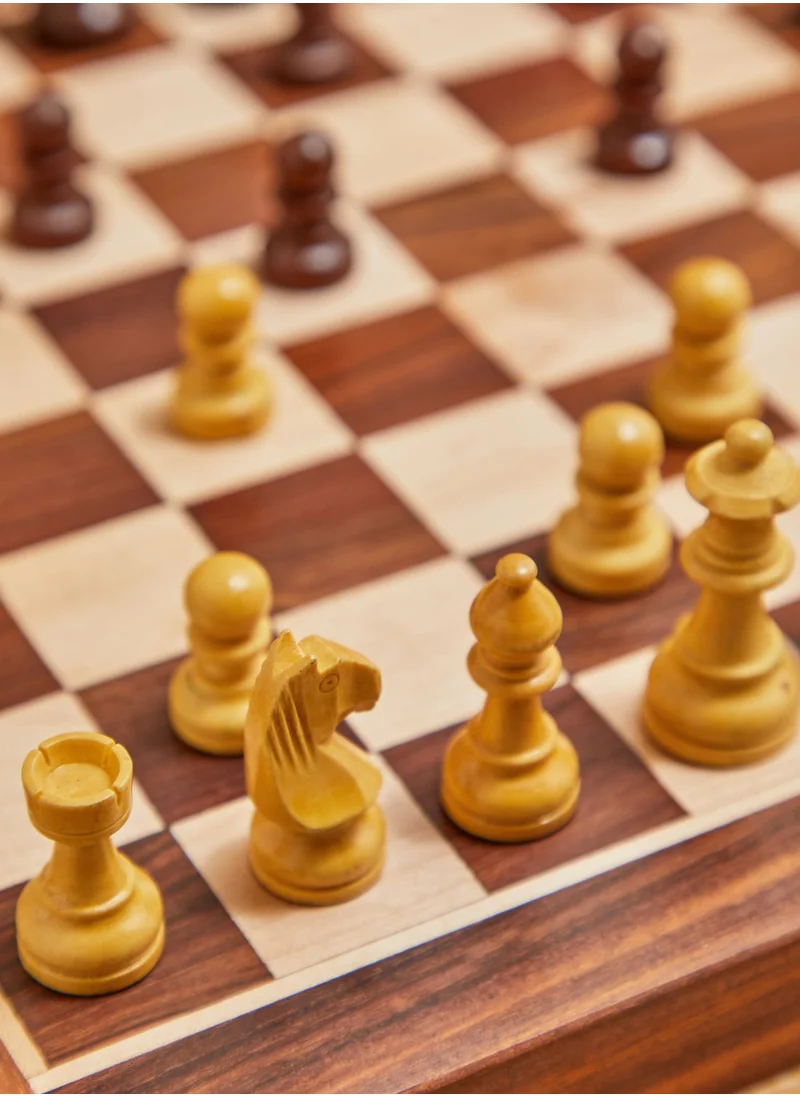 Premier Wooden Magnetic Chess