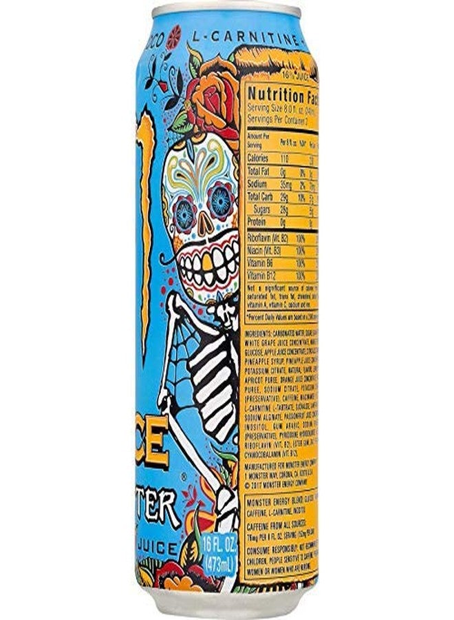 Monster Energy Mango Loco 500ml Can, (Pack of 8 Cans X 500ml each) - Image 5