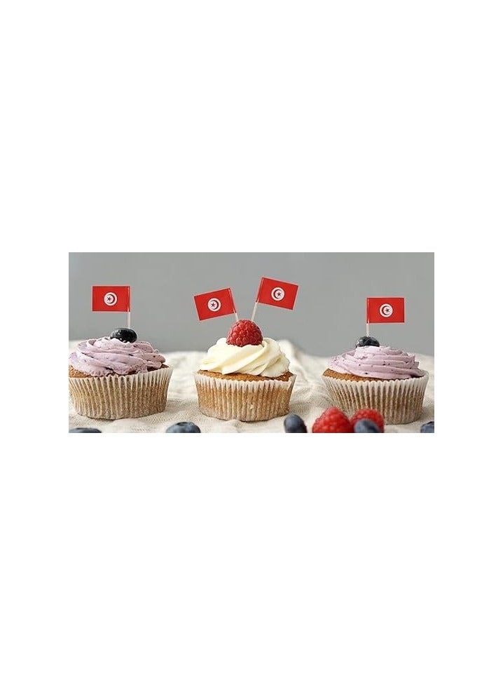 50Pcs Disposable World Cup Multi National Country Flag Stick Cake Toper Flag Fruit Stick Cocktail Cake Stick Toothpick Food Decoration - Image 2