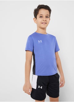 UNDER ARMOUR Boys' Challenger Training Short Sleeve T-Shirt  - Image 1