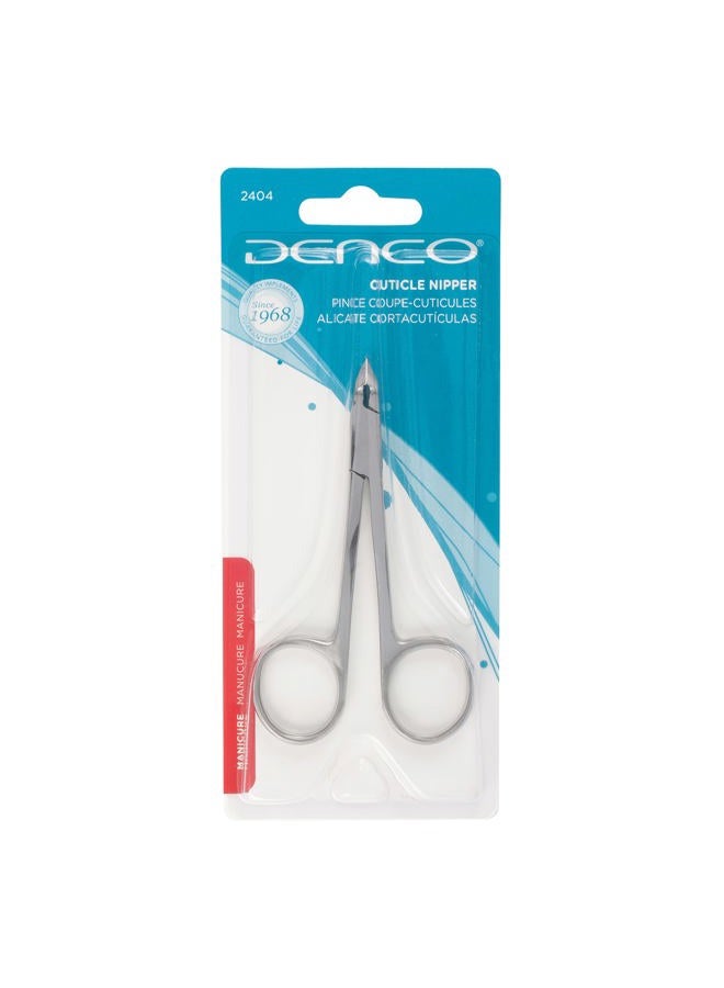 Denco 4" Scissor Style Cuticle Nipper, 2404N - Image 2