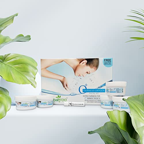 Herbal Tree Herbaltree O+ Fairness Oxygen Facial Kit for Glowing Skin, Hydrated & Reduce acne prone Skin | Instant Radiance with Fairer Complexion | Extra Fairness Formula for Women & Men (525 gm + 5 ml) - Image 3