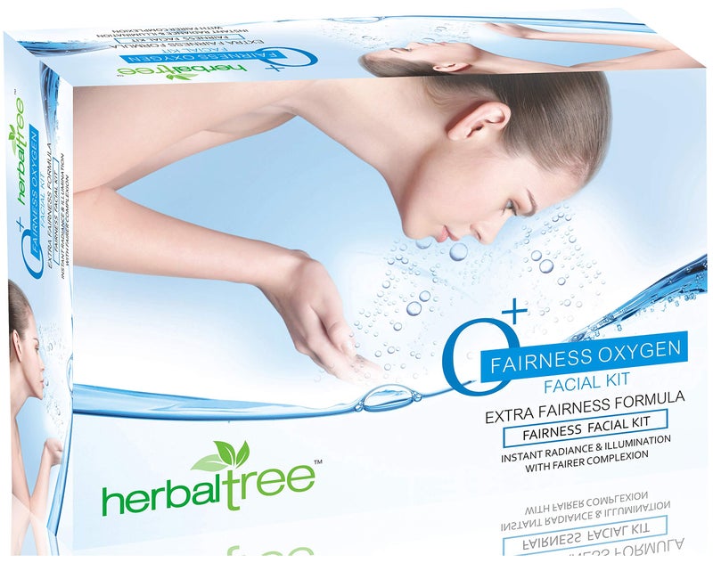 Herbal Tree Herbaltree O+ Fairness Oxygen Facial Kit for Glowing Skin, Hydrated & Reduce acne prone Skin | Instant Radiance with Fairer Complexion | Extra Fairness Formula for Women & Men (525 gm + 5 ml) - Image 5