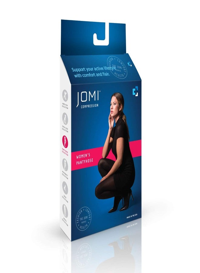 Jomi Compression Pantyhose Collection, 20-30mmHg Premiere Closed Toe, Petite Short 272 (Large, Black) - Image 4