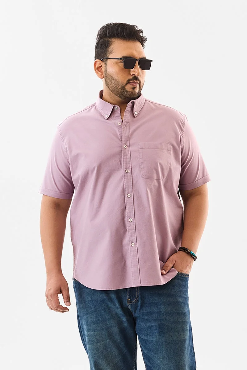 سنيتش قميص مقاس كبير بقصة عادية مطاطي