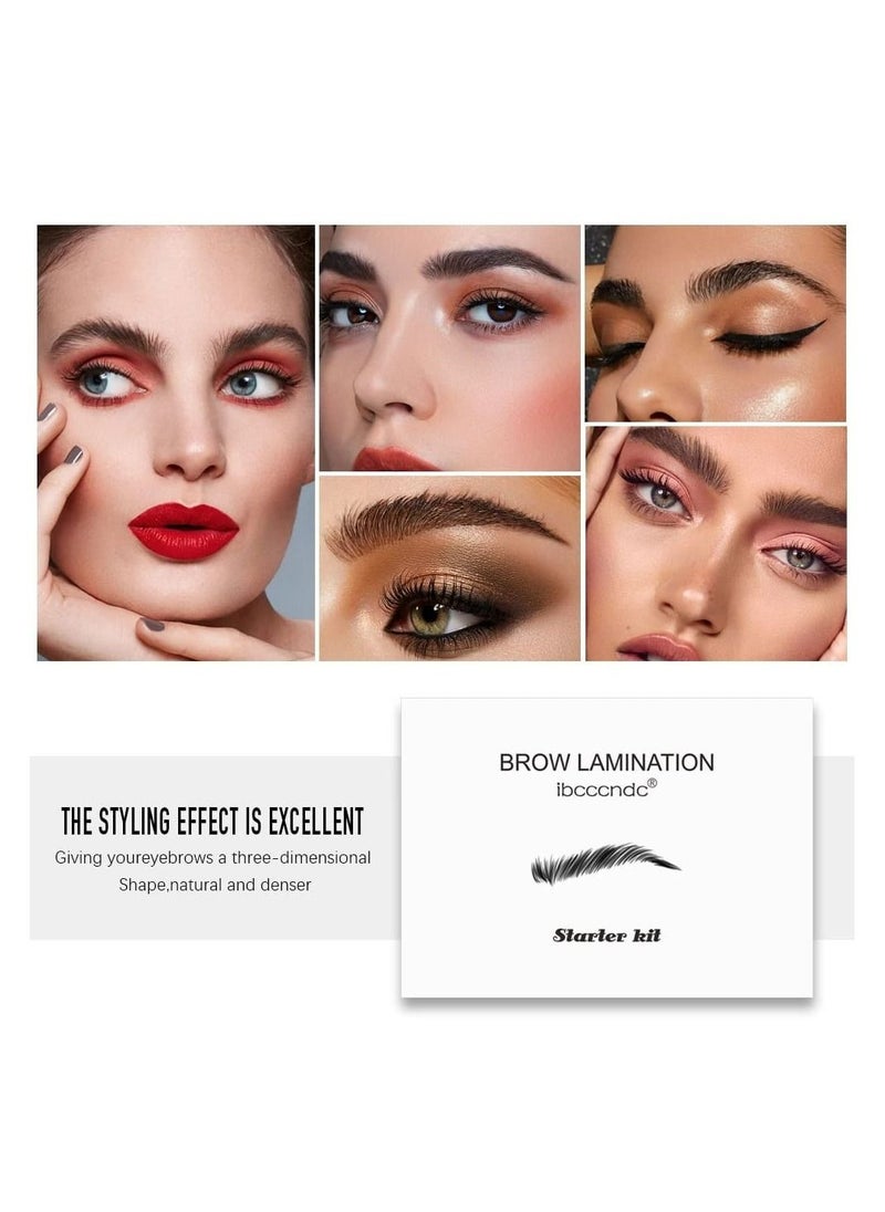 ibcccndc Brow Lash Lift Eyebrow Lifting and Perming Professional Eyebrows Lift Styling Kit Suitable for DIY and Salon  - Image 3