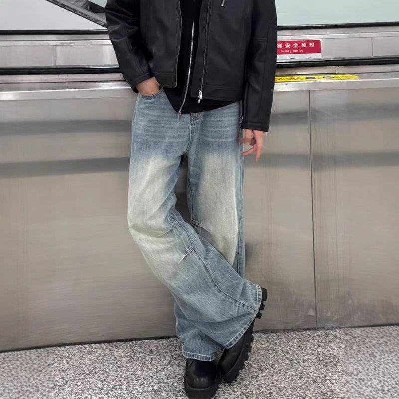 Unisex Classic Denim Jeans Loose Fit Daily Outdoor Wear - Image 5