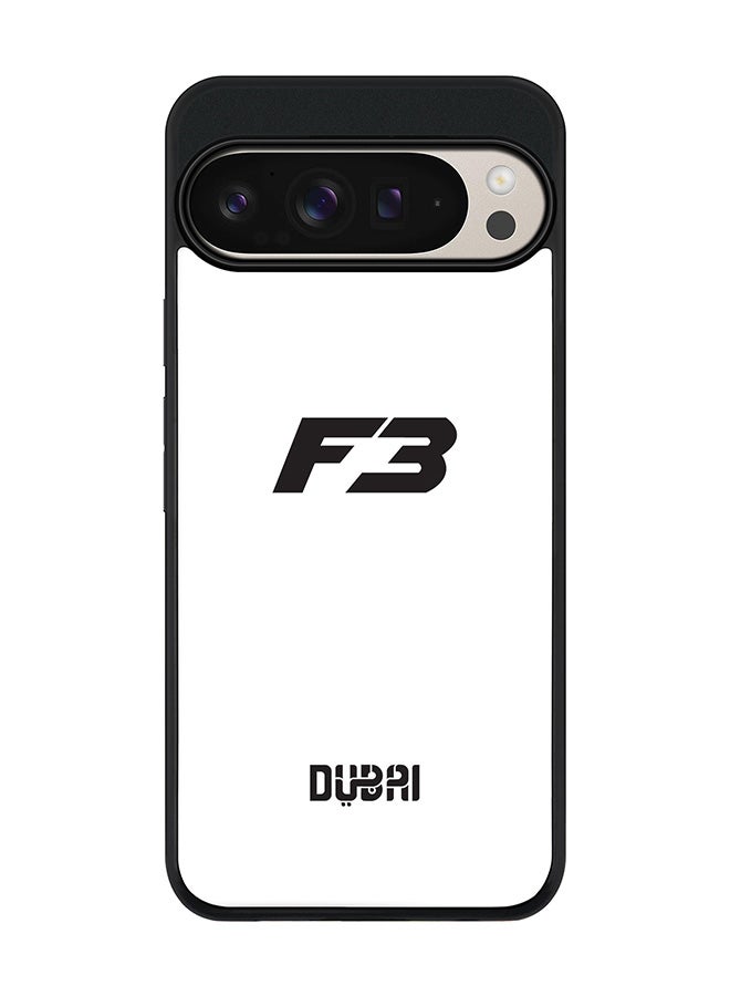 Stylizedd For Google Pixel 9 Pro XL Case,Slim fit Camera Protection, Shockproof Thin Phone cover - Faz3 Dubai White - Image 1