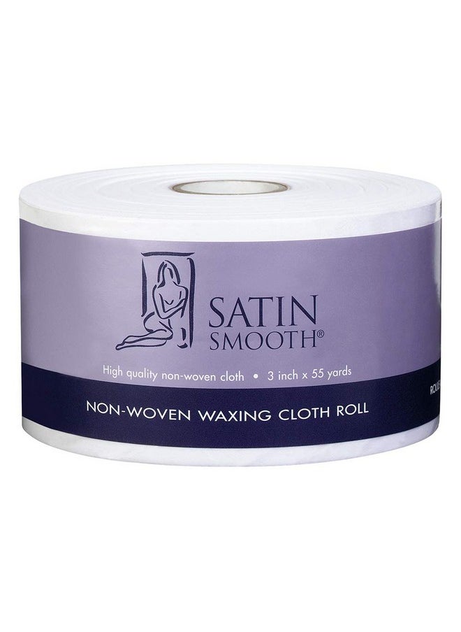 Satin Smooth Satin Smooth Non-Woven Waxing Cloth Roll for Hair Removal, 3 in x 55 yards  - Image 1