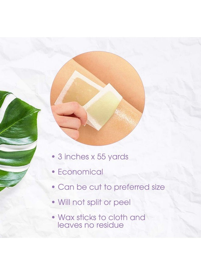 Satin Smooth Satin Smooth Non-Woven Waxing Cloth Roll for Hair Removal, 3 in x 55 yards  - Image 3