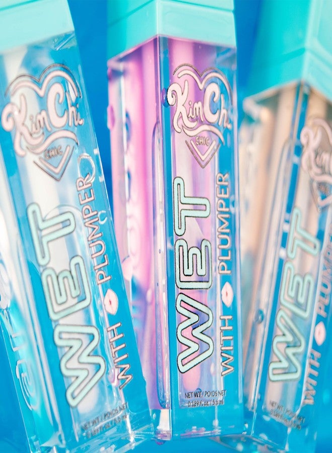 Kimchi Chic Beauty High Shine Wet Gloss Lip Plumping Lip Gloss, High Shine, Non-Sticky, Super Lightweight and Vegan Lip Gloss, Translucent Hot Pink, 03 Miami, 5.6ml - Image 4