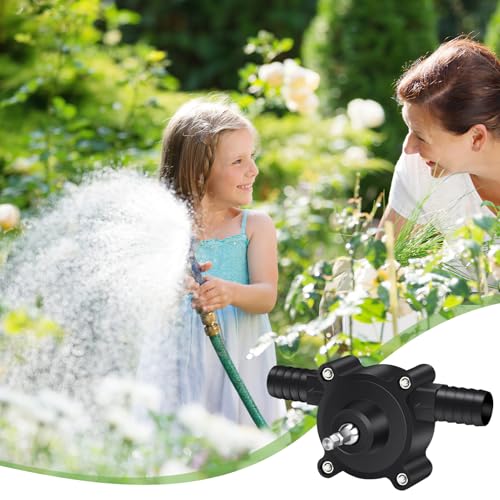 Amiarc Drill Pump for Water, Fluid Transfer Pump, Electric Drill Powered Water Pump Water Transfer Pump Portable Small Water Pump to Remove Water, Oil, Fluid Diesel, Kerosene - Image 3