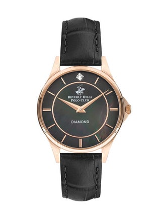 Beverly Hills Polo Club Women's 2025 Movement Watch, Analog Display and Leather Strap - BP3243X.451, Black - pzsku/Z3C4814B016AFEFC78917Z/45/_/1724823496/9dc53ccd-fa6a-4aff-8560-97e9c9807903