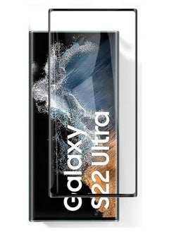 Generic Tempered Glass Screen Protector Full HD Quality Tempered Glass Anti-Scratch Edge to Edge Coverage with Easy Installation Kit Without Fingerprint hole Finger print work For Samsung Galaxy S22 Ultra  - Image 1