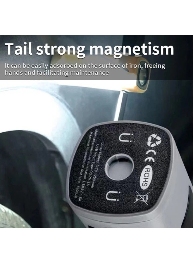 NEXORA SR LED Camping Lantern with Folding Rechargeable Flashlight 3 Light Modes Hanging Waterproof Portable Fast Charging Ambient for Hiking Emergency Tents Camping - Image 2