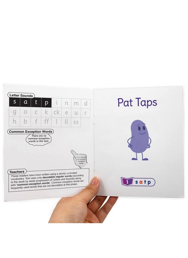 Junior Learning Junior Learning Decodable Readers The Pods - Phase 2 Letter Sounds: The Science of Reading, Easy decodable Texts, Beginning Readers, for Ages 5+, Grade K  - Image 4