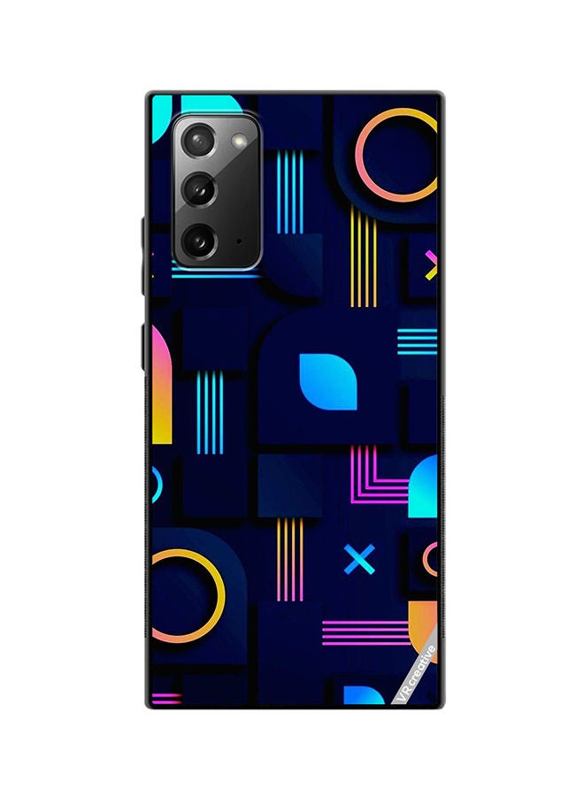 VR CREATIVE Protective Case Cover For Samsung Galaxy Note20 5G Texture Design Multicolour - Image 1