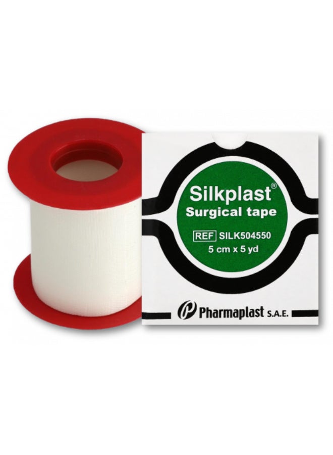 سيلك بلاست لاصق طبي 5سم *5 متر - Image 3