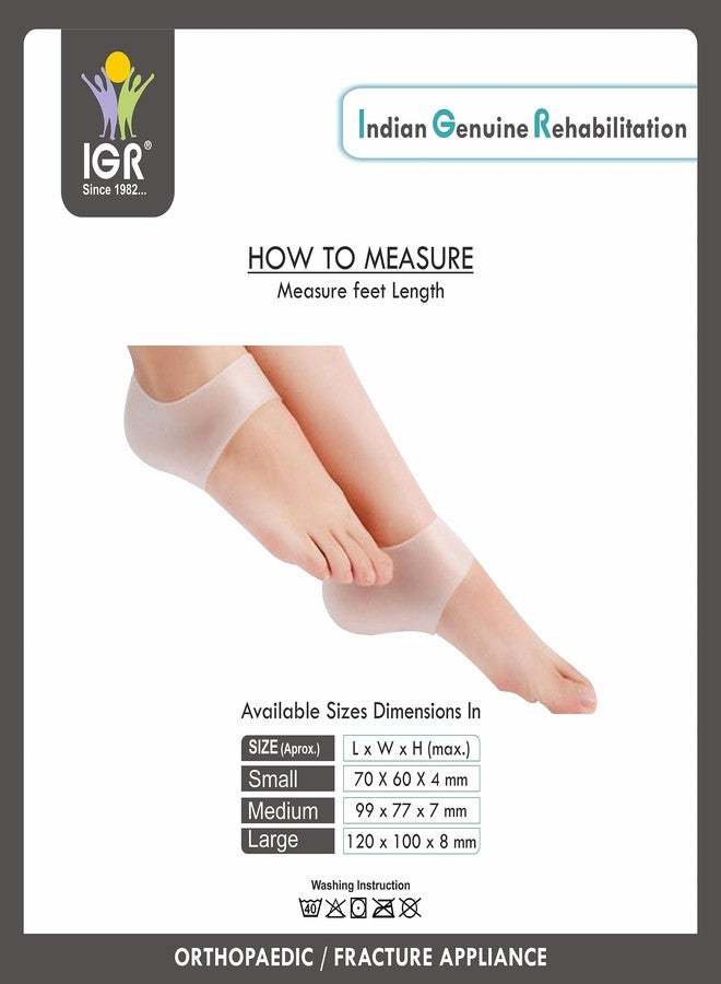 IGR شريط كعب IGR - ألم الكعب للرجال والنساء - جوارب قابلة للارتداء - زوج واحد (مقاس M (7-8)) - Image 5