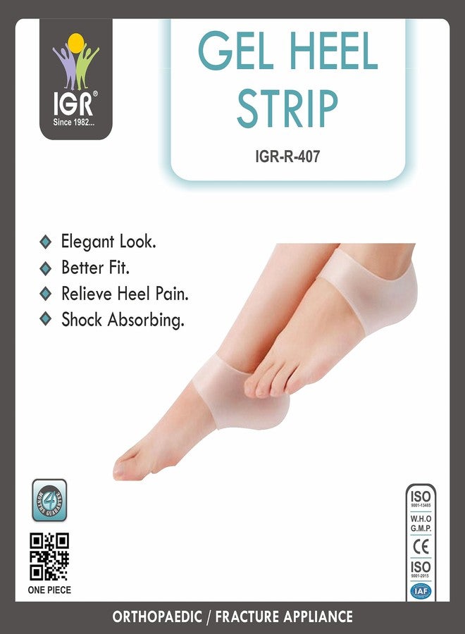 IGR شريط كعب IGR - ألم الكعب للرجال والنساء - جوارب قابلة للارتداء - زوج واحد (مقاس M (7-8)) - Image 2