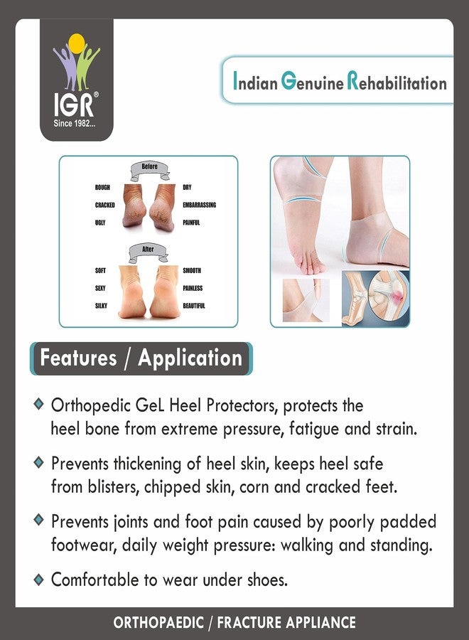 IGR شريط كعب IGR - ألم الكعب للرجال والنساء - جوارب قابلة للارتداء - زوج واحد (مقاس M (7-8)) - Image 3