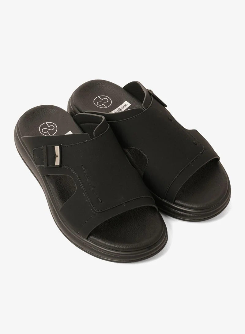 Comfort Plus COMFORT PLUS MEN'S ULTRA ELEVATE SANDALS BLACK