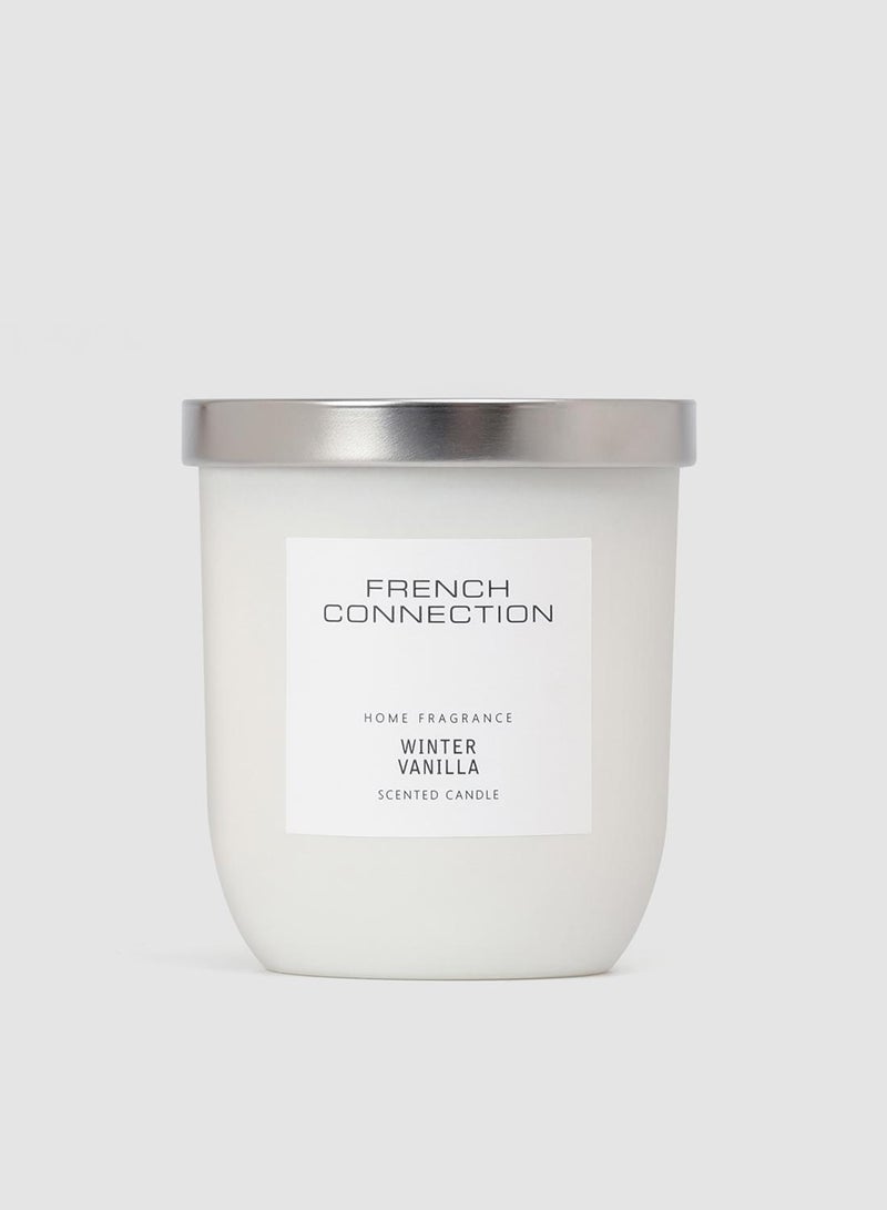 French Connection White Collection Winter Vanilla Candle 158G - Image 1